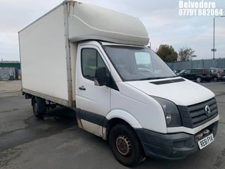 Location: BELVEDERE - 2011 VOLKSWAGEN CRAFTER CR35 TDI 109 LWB 	 LUTON VAN REG: RE61FYA , 1968cc DIESEL, 6 SPEED MANUAL DIESEL, Former Keepers: 3, Keys: No, MOT: Expiry date12.03.2025