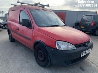 Location: BELVEDERE - 2007 VAUXHALL COMBO 1700 CDTI 	 CAR DERIVED VAN REG: WV57TJX, 1248cc DIESEL, 5 SPEED MANUAL DIESEL, Former Keepers: 1, Keys: Yes, MOT: Expiry date10/09/2025