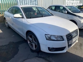 Location: Belvedere - 2009 AUDI A5 180 TFSI AUTO Coupe REG: GD03DAY, Keys: No, MOT Expiry date: 17/05/2024, 1984 Petrol, 7 Speed Auto Petrol, Former Keepers: 8