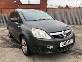 Location: Nottingham - 2010 VAUXHALL ZAFIRA DESIGN MPV REG: OV10KSY, Keys: Yes, MOT Expiry date: 26/06/2024, 1598 Petrol, 5 Speed Manual Petrol, Former Keepers: 6