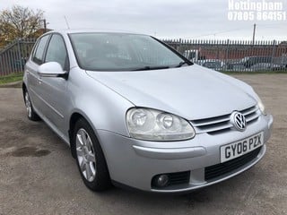 Location: Nottingham - 2006 VOLKSWAGEN GOLF TDI SPORT 5 Door Hatchback REG: GY06PZX, Keys: No, MOT Expiry date: 19/04/2025, 1896 Diesel, 6 Speed Manual Diesel, Former Keepers: 8