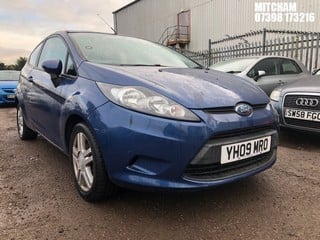 Location: MITCHAM - 2009 FORD FIESTA STYLE PLUS 80 	 3 DOOR HATCHBACK REG: YH09MRO, 1242cc PETROL, 5 SPEED MANUAL PETROL, Former Keepers: 6, Keys: No, MOT: Expiry date02/05/2025