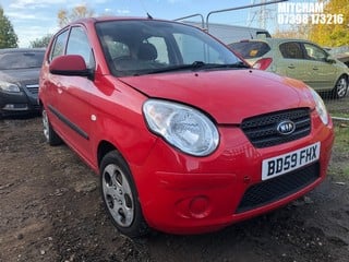 Location: Mitcham - 2010 KIA PICANTO STRIKE 5 Door Hatchback REG: BD59FHX, Keys: No, MOT Expiry date: 17/08/2024, 1086 Petrol, 5 Speed Manual Petrol, Former Keepers: 4