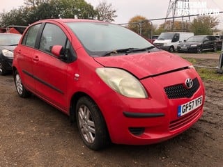 Location: Mitcham - 2008 TOYOTA  YARIS TR D-4D S-A 5 Door Hatchback REG: GP57VFB, Keys: No, MOT Expiry date: 10/11/2023, 1364 Diesel, 5 Speed Semi Auto Diesel, Former Keepers: 6