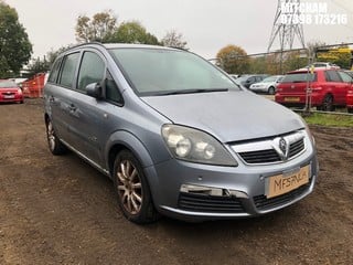 Location: Mitcham - 2007 VAUXHALL ZAFIRA LIFE EASYTRONIC MPV REG: MF57NLA, Keys: No, MOT Expiry date: 05/12/2020, 1796 Petrol, 5 Speed Semi Auto Petrol, Former Keepers: 4