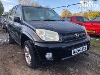 Location: Mitcham - 2004 TOYOTA RAV4 XT3 VVTI Estate REG: KD54ACX, Keys: No, MOT Expiry date: 21/11/2023, 1998 Petrol, 5 Speed Manual Petrol, Former Keepers: 7