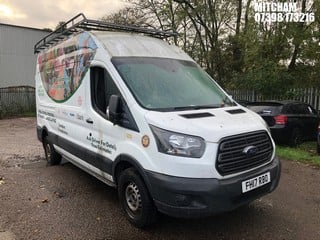 Location: Mitcham - 2017 FORD TRANSIT 350 Panel Van REG: FH17RBO, Keys: No, MOT Expiry date: 21/06/2022, 1995 Diesel, 6 Speed Manual Diesel, Former Keepers: 7