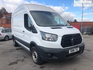 Location: Nottingham - 2018 FORD TRANSIT 350 Panel Van REG: SB18TXC, Keys: No, MOT Expiry date: 20/09/2024, 1995 Diesel, 6 Speed Manual Diesel, Former Keepers: 4