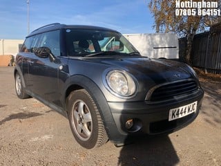 Location: Nottingham - 2010 MINI ONE GRAPHITE CLUBMAN ESTATE REG: K444WJC, 1598CC PETROL, 6 SPEED MANUAL PETROL, Former Keepers: 1, Keys: Yes, MOT Expiry date: 15/10/2024