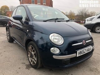 Location: Nottingham - 2013 FIAT 500 LOUNGE TURBO S-A 3 DOOR HATCHBACK REG: HK62HAA, 875cc PETROL, 5 SPEED SEMI AUTO PETROL, Former Keepers: 4, Keys: Yes, MOT Expiry date: 12/06/2025