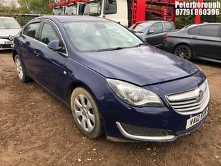 Location: Peterborough - 2014 VAUXHALL  INSIGNIA TECH LINE CDTI A 5 Door Hatchback REG: VA12RAM, Keys: No, MOT Expiry date: 26/05/2024, 1956 Diesel, 6 Speed Auto Diesel, Former Keepers: 4