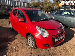 Location: Peterborough - 2012 SUZUKI ALTO SZ4 5 Door Hatchback REG: FV62GUC, Keys: No, MOT Expiry date: 28/01/2025, 996 Petrol, 5 Speed Manual Petrol, Former Keepers: 3