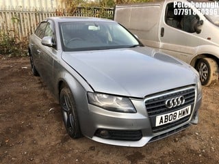 Location: Peterborough - 2008 AUDI A4 SE TDI 6SP 4 Door Saloon REG: AB08HWN, Keys: No, MOT Expiry date: 20/09/2024, 1968 Diesel, 6 Speed Manual Diesel, Former Keepers: 9