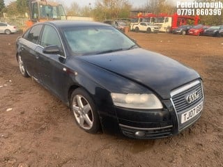 Location: Peterborough - 2007 AUDI A6 SE TDI 4 Door Saloon REG: TJ07GGK, Keys: No, MOT Expiry date: 18/04/2024, 1968 Diesel, Variable 1 Speed Auto Diesel, Former Keepers: 6