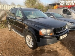 Location: Peterborough - 2005 VOLVO XC 90 D5 SE AWD SEMI-AUTO Estate REG: CV05TZY, Keys: No, MOT Expiry date: 18/01/2025, 2401 Diesel, 5 Speed Semi Auto Diesel, Former Keepers: 4