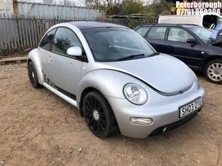 Location: Peterborough - 2003 VOLKSWAGEN BEETLE TURBO 3 Door Hatchback REG: SH03OYU, Keys: No, MOT Expiry date: 09/10/2024, 1781 Petrol, 5 Speed Manual Petrol, Former Keepers: 11