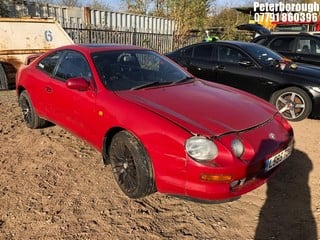 Location: Peterborough - 1994 TOYOTA CELICA GT Coupe REG: L585TDU, Keys: No, MOT Expiry date: 06/07/2024, 1998 Petrol, 5 Speed Manual Petrol, Former Keepers: 13