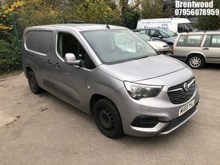 Location: BRENTWOOD - 2020 VAUXHALL COMBO 2300 SPORTIVE S/S  PANEL VAN REG: MK69YHJ, 1499cc DIESEL, 5 SPEED MANUAL DIESEL, Former Keepers: 2, Keys: No, MOT: Expiry date19/11/2024