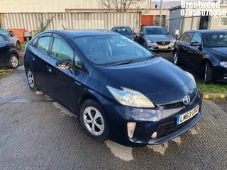 Location: BRENTWOOD - 2013 TOYOTA PRIUS T3 VVT-I CVT 5 DOOR HATCHBACK REG: LM63UBO, 1798cc HYBRID ELECTRIC, VARIABLE 1 SPEED AUTO PETROL/E, Former Keepers: 5, Keys: No, MOT: Expiry date26/05/2025