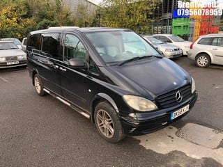 Location: BRENTWOOD - 2008 MERCEDES VITO 111 CDI LONG  MPV REG: BK58KJY, 2148cc DIESEL, 6 SPEED MANUAL DIESEL, Former Keepers: 3, Keys: Yes, MOT: Expiry date10/12/2024