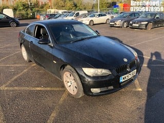 Location: BRENTWOOD - 2007 BMW 325I SE COUPE REG: MK57SGX, 2497cc PETROL, 6 SPEED MANUAL PETROL, Former Keepers: 7, Keys: No, MOT: Expiry date03/01/2025