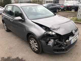 Location: Brentwood - 2012 VOLKSWAGEN  GOLF S TSI 5 DOOR HATCHBACK REG: LG12WHV, 1390cc PETROL, 6 SPEED MANUAL PETROL, Former Keepers: 2, Keys: Yes, MOT Expiry date: 13/07/2025