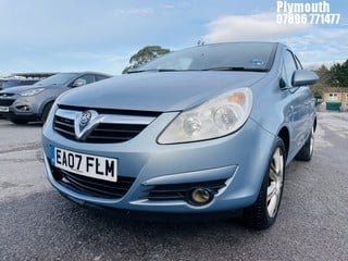 Location: Plymouth - 2007 VAUXHALL CORSA DESIGN 5 Door Hatchback REG: EA07FLM, Keys: No, MOT Expiry date: 29/03/2024, 1364 Petrol, 5 Speed Manual Petrol, Former Keepers: 3