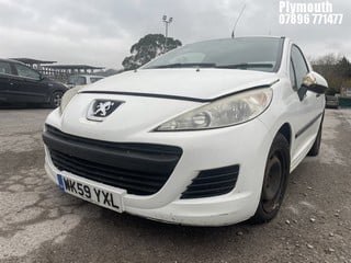 Location: Plymouth - 2009 PEUGEOT 207 DT 8V VAN Car Derived Van REG: WK59YXL, Keys: No, MOT Expiry date: 03/06/2023, 1398 Diesel, 5 Speed Manual Diesel, Former Keepers: 6