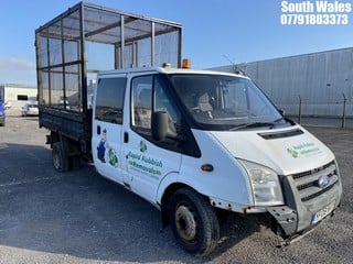 Location: South Wales - 2008 FORD TRANSIT 100 T350L D/C RWD Panel Van REG: YF08NVY, Keys: No, MOT Expiry date: 10/12/2021, 2402 Diesel, 5 Speed Manual Diesel, Former Keepers: 4