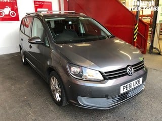 Location: Edinburgh - 2011 VOLKSWAGEN TOURAN SE TDI MPV REG: PE61UKR, 1598cc DIESEL, 6 SPEED MANUAL DIESEL, Former Keepers: 3, Keys: Yes, MOT Expiry date: 11/01/2025