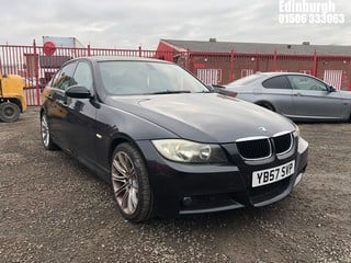 Location: Edinburgh - 2007 BMW 320D M SPORT 4 Door Saloon REG: YB57SVP, Keys: No, MOT Expiry date: 19/02/2025, 1995 Diesel, 6 Speed Manual Diesel, Former Keepers: 6