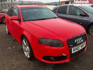 Location: Edinburgh - 2007 AUDI A4 S LINE TDI 170 Estate REG: KH07WVT, Keys: No, MOT Expiry date: 28/04/2025, 1986 Diesel, 6 Speed Manual Diesel, Former Keepers: 6