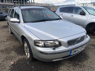 Location: Edinburgh - 2003 VOLVO V70 D5 SE Estate REG: OW52EFG, Keys: No, MOT Expiry date: 03/03/2025, 2401 Diesel, 5 Speed Manual Diesel, Former Keepers: 8