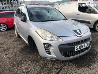 NOTE: ATF Registered Buyers ONLY - Location: Edinburgh - 2009 PEUGEOT 4007 GT Estate REG: SJ09LCN, Keys: No, MOT Expiry date: 26/06/2024, 2179 Diesel, 6 Speed Manual Diesel, Former Keepers: 5