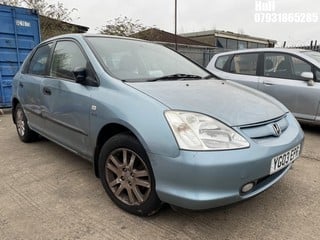 Location: Hull - 2003 HONDA CIVIC INSPIRE S AUTO 5 Door Hatchback REG: YG03EPR, Keys: No, MOT Expiry date: 04/09/2024, 1590 Petrol, 4 Speed Auto Petrol, Former Keepers: 6