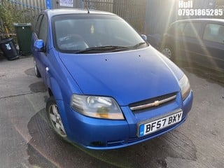 Location: Hull - 2007 CHEVROLET KALOS SX AUTO 5 Door Hatchback REG: BF57BXY, Keys: No, MOT Expiry date: 07/02/2025, 1399 Petrol, 5 Speed Auto Petrol, Former Keepers: 5