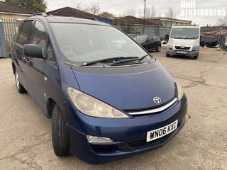 Location: Hull - 2006 TOYOTA PREVIA TSPIRIT D-4D MPV REG: WN06KXC, Keys: No, MOT Expiry date: 14/02/2025, 1995 Diesel, 5 Speed Manual Diesel, Former Keepers: 8