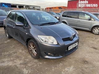 Location: Leeds - 2009 TOYOTA AURIS TR STOPSTART VVTI 5 Door Hatchback REG: MT09RNZ, Keys: No, MOT Expiry date: 24-09-2024, 1329 Petrol, 6 Speed Manual Petrol, Former Keepers: 5