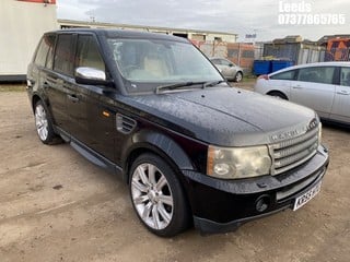 Location: Leeds - 2005 LAND ROVER RANGEROVER SPT TDV6 HSE A Estate REG: KR55HTG, Keys: No, MOT Expiry date: 28-01-2025, 2720 Diesel, 6 Speed Auto Diesel, Former Keepers: 3