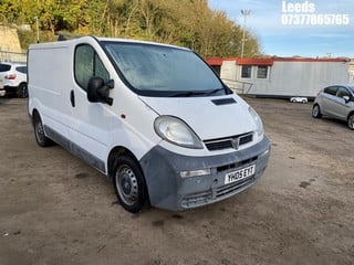 Location: Leeds - 2005 VAUXHALL VIVARO 2700 DTI SWB Panel Van REG: YH05EYT, Keys: No, MOT Expiry date: 21-12-2023, 1870 Diesel, 5 Speed Manual Diesel, Former Keepers: 7