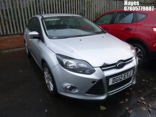 Location:  Hayes - 2012 FORD FOCUS ZETEC 105 5 Door Hatchback REG: DG12ETJ, Keys: No, MOT Expiry date: 13/10/2024, 1596 Petrol, 5 Speed Manual Petrol, Former Keepers: 4