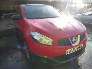 Location:  Hayes - 2010 NISSAN QASHQAI VISIA 5 Door Hatchback REG: NJ10WWN, Keys: No, MOT Expiry date: 06/03/2024, 1598 Petrol, 5 Speed Manual Petrol, Former Keepers: 4