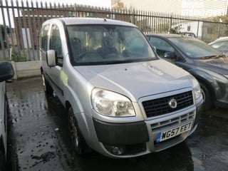 Location:  Hayes - 2007 FIAT DOBLO DYNAMIC MPV REG: WG57EET, Keys: No, MOT Expiry date: 25/08/2025, 1368 Petrol, 5 Speed Manual Petrol, Former Keepers: 4