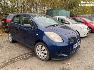 Location: Manchester - 2006 TOYOTA YARIS T3 5 Door Hatchback REG: HN06HNM, 1296 Petrol, 5 Speed Manual Petrol, Former Keepers: 3, Keys: No, MOT Expiry date: 03/07/2024