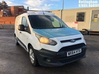 Location: Nottingham - 2014 fORD  TRANSIT CONNECT 240 PANEL VAN REG: WK64HTA, 1560CC DIESEL, 5 SPEED MANUAL DIESEL, Former Keepers: 1, Keys: Yes, MOT Expiry date: 06/06/2025