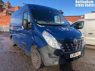 Location: Nottingham - 2014 RENAULT  MASTER MM35 BUSINESS + DC PANEL VAN REG: LV64NKJ, 2298cc DIESEL, 6 SPEED MANAUL DIESEL, Former Keepers: 3, Keys: Yes, MOT Expiry date: 05/07/2025