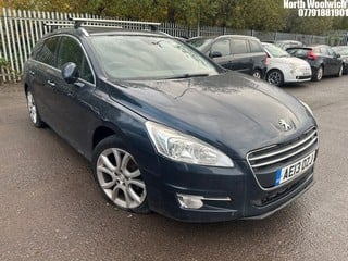 Location: North Woolwich - 2013 PEUGEOT 508 ALLURE SW E-HDI S-A Estate REG: AE13OZJ, Keys: No, MOT Expiry date: 17/05/2024, 1560 Diesel, 6 Speed Semi Auto Diesel, Former Keepers: 4