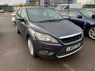 Location: North Woolwich - 2009 FORD FOCUS TITANIUM 100 AUTO 5 Door Hatchback REG: LM09YDB, Keys: No, MOT Expiry date: 14/01/2025, 1596 Petrol, 4 Speed Auto Petrol, Former Keepers: 8