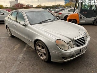 Location: North Woolwich - 2008 MERCEDES E320 CDI AVANTGARDE AUTO 4 Door Saloon REG: KY08ESG, Keys: No, MOT Expiry date: 11/08/2024, 2987 Diesel, 7 Speed Auto Diesel, Former Keepers: 3