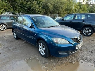 Location: North Woolwich - 2006 MAZDA 3 TS AUTO 5 Door Hatchback REG: YG56HJV, Keys: No, MOT Expiry date: 18/04/2025, 1598 Petrol, 4 Speed Auto Petrol, Former Keepers: 3